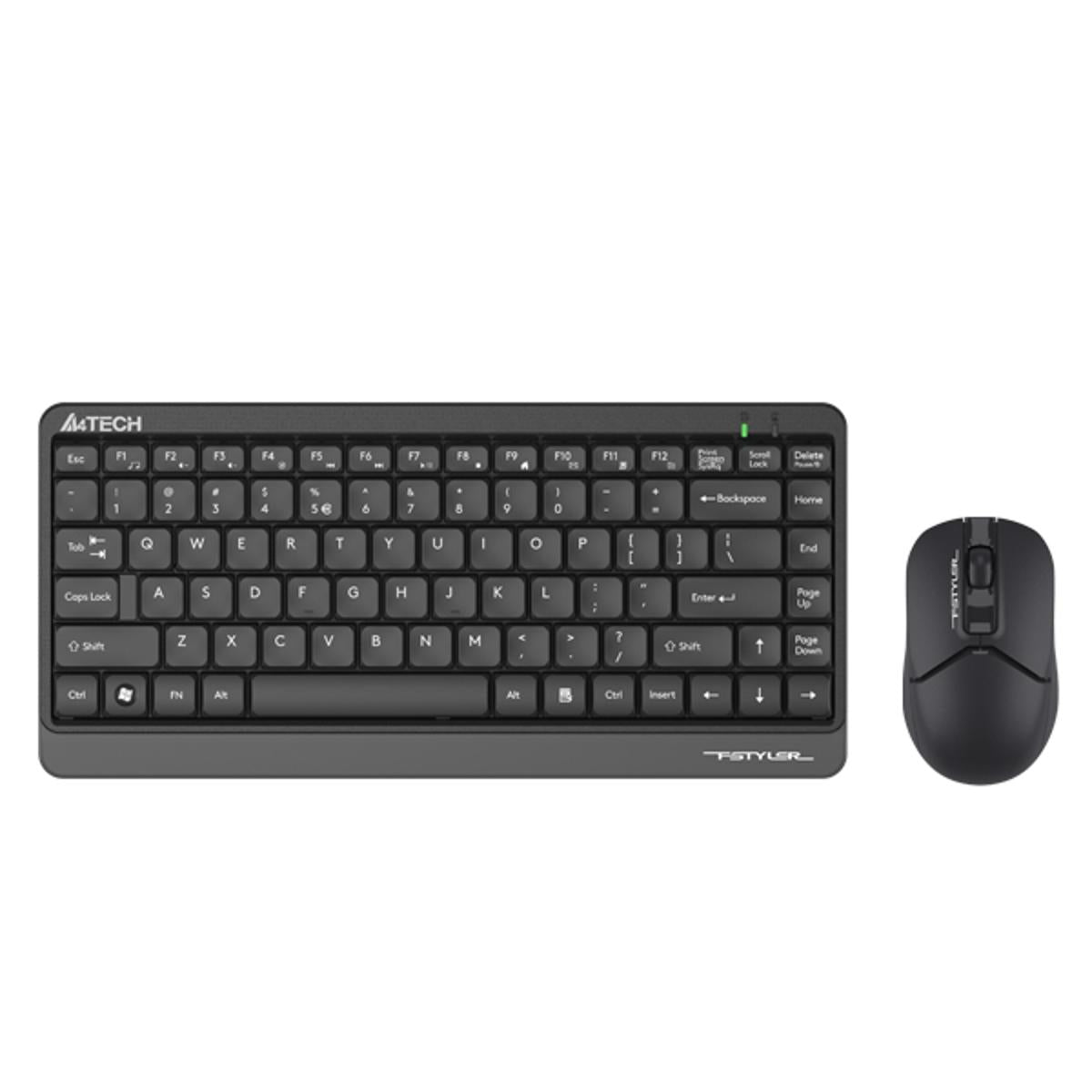 A4TECH FG-1112S wireless keyboard and mouse combo with silent click and 2.4GHz connectivity
