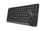 A4TECH FG-1112S wireless keyboard and mouse combo with silent click and 2.4GHz connectivity