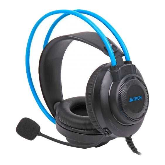 A4TECH FH-200U USB Wired Headset with Soft Suspension Headband and Mic