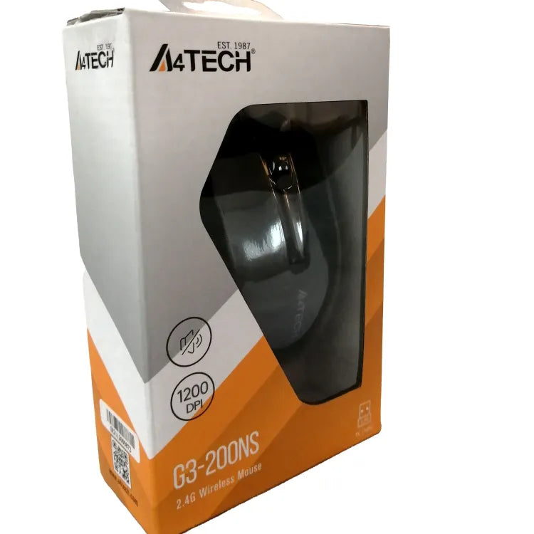 A4TECH G3-270NS Silent Wireless Mouse with 1200 DPI and 16-in-1 Gesture Support