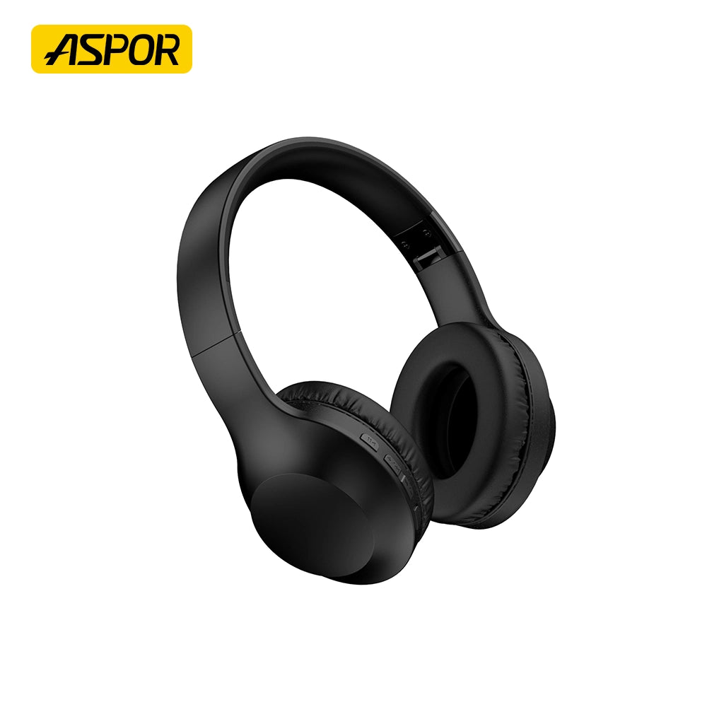 ASPOR A617 active noise cancelling wireless headphones with Bluetooth 5.3 and 20-hour battery life