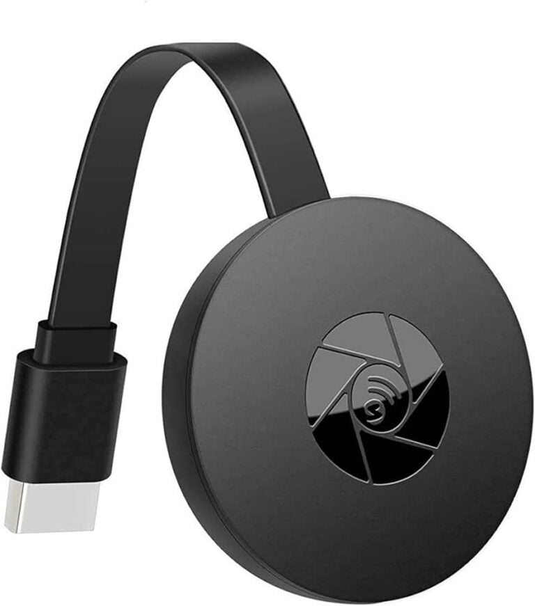 Chromecast HDMI Wireless Dongle for smart TV streaming with Google Home support