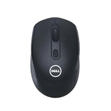Dell WM128 dual-mode wireless mouse with Bluetooth and 2.4GHz connectivity, featuring an ergonomic design for professional productivity