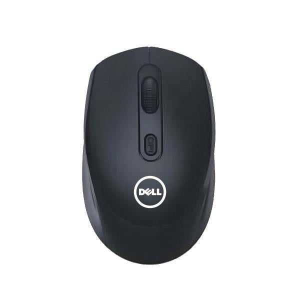 Dell WM128 dual-mode wireless mouse with Bluetooth and 2.4GHz connectivity, featuring an ergonomic design for professional productivity