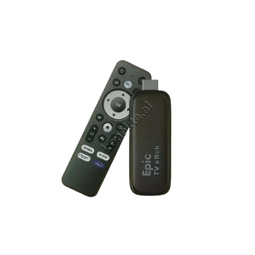 Epic TV Stick with Android 14.0, 4GB RAM, 32GB ROM, and 4K UHD streaming support