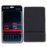 H05 ergonomic gel mousepad with memory silicone wrist rest and massage surface for professional office productivity