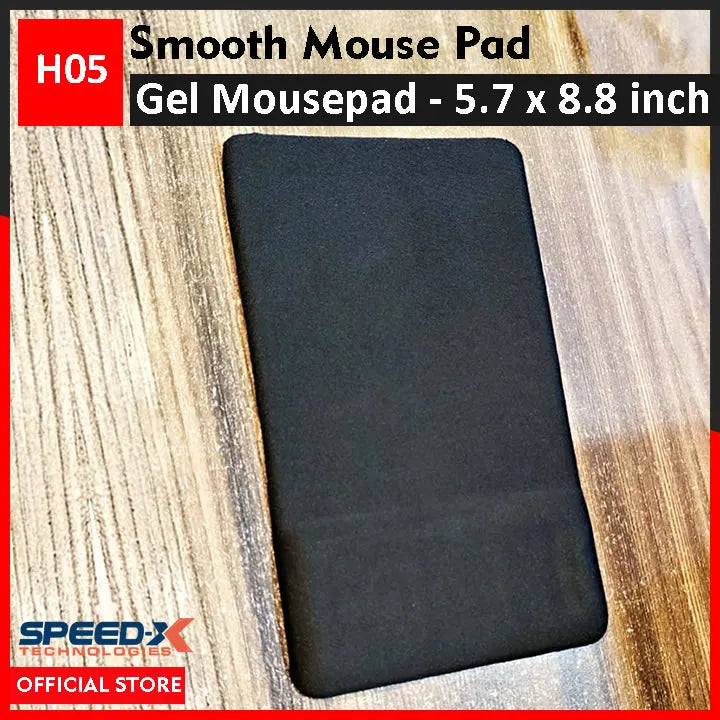H05 ergonomic gel mousepad with memory silicone wrist rest and massage surface for professional office productivity