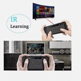 H20 universal mini wireless keyboard and touchpad air mouse featuring backlight, 2.4GHz connectivity, and dual-sided functionality