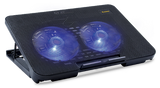 HAWK 211 Laptop Cooling Pad featuring dual fans for effective heat dissipation, adjustable height settings for an ergonomic viewing angle, and a sturdy, lightweight design to keep your laptop cool and comfortable during extended work or gaming sessions
