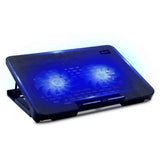 HAWK 211 Ergonomic Laptop Cooling Pad with Dual Silent Fans and Adjustable Height Stand.