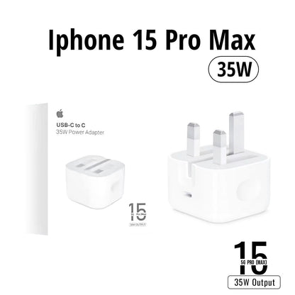 PHONE 15 PRO MAX 3 PIN (UK PIN) 35W USB-C