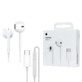 Premium Type-C wired handfree for iPhone 16 series with original DAC chip, HD microphone, and intelligent sliding controls