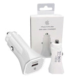 20W USB-C car charger adapter highlighting its ultra-compact single Type-C docking port, lightweight structural ABS casing, and integrated universal 12V-24V connection pins