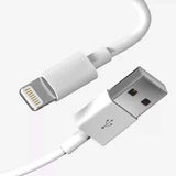 Lightning to USB data sync and charging cable highlighting its precision molded USB-A connector node, high-conductivity Lightning interface pins, and flexible structural strain relief boots