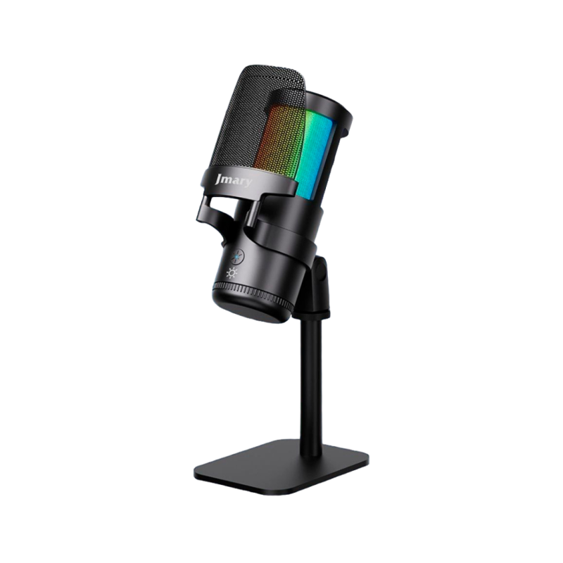 Jmary MC-PW13 Condenser Microphone designed for computer gaming, studio recording, and professional broadcasts, delivering clear, high-quality audio capture for streamers, podcasters, and content creators