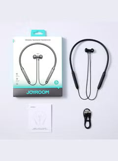 JOYROOM JR-D8 Wireless Neckband Headphone, offering a comfortable ergonomic fit, stable wireless connection, and clear audio performance for daily activities