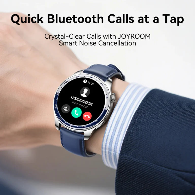 JOYROOM JR-FC3 Classic Series Smart Watch with 1.43 inch AMOLED Display and Bluetooth 5.4 Calling