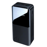 Joyroom JR-QP192 22.5W power bank featuring 20000mAh capacity, integrated big LED digital display screen, 3 outputs, and dual input layout