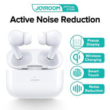 Original Joyroom JR-T03S Pro wireless earbuds with Hybrid ANC, Airoha chipset, and 20 hours battery backup