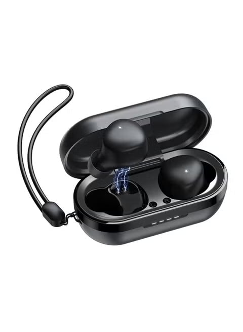 Joyroom JR-TL1 Pro waterproof wireless earbuds with IPX7 rating, 8 hours playtime, and lanyard design