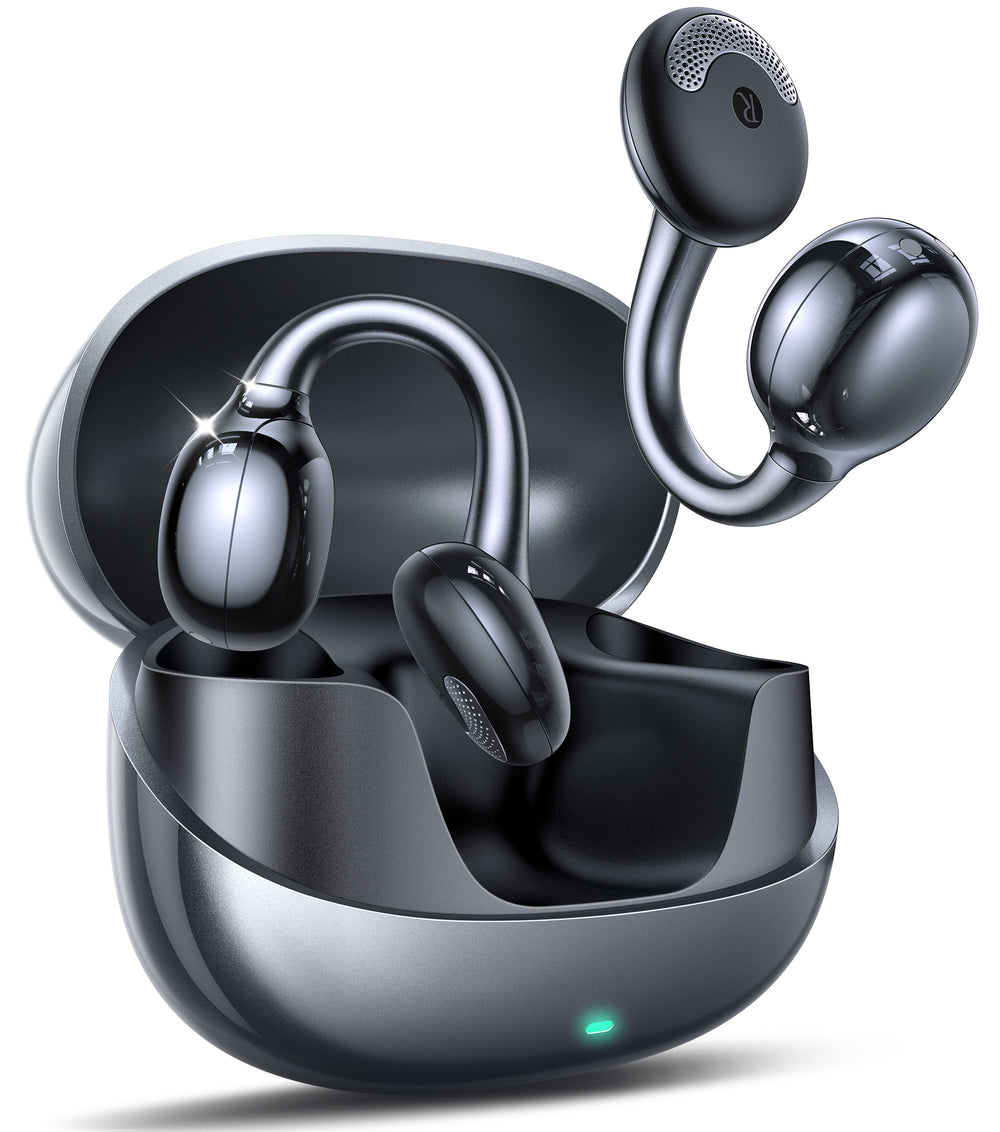 JOYROOM Openfree Series JR-OE3 Open-Ear True Wireless Headphones, offering a comfortable, ambient-aware listening experience with high-quality wireless audio performance