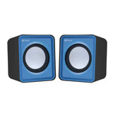 Kisonli V310 multimedia computer speaker system with 2.0 channel sound and USB power connection