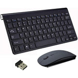 KM908 wireless keyboard and mouse combo featuring a compact, thin design, multimedia keys, and USB connectivity for professional use