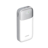LDNIO PQ30 30000mAh 22.5W Power Bank with USB-C Fast Charging, Smart LED Display, and Built-in Charging Cables for reliable high-capacity mobile power