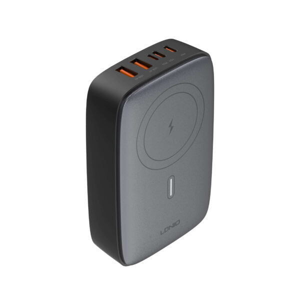 LDNIO Q4010 140W Multiport Desktop Charging Wireless Charger providing high-speed power delivery for multiple devices simultaneously
