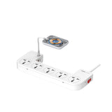 LDNIO SN5311W Universal Smart Power Strip with integrated wireless charging for efficient multi-device power management
