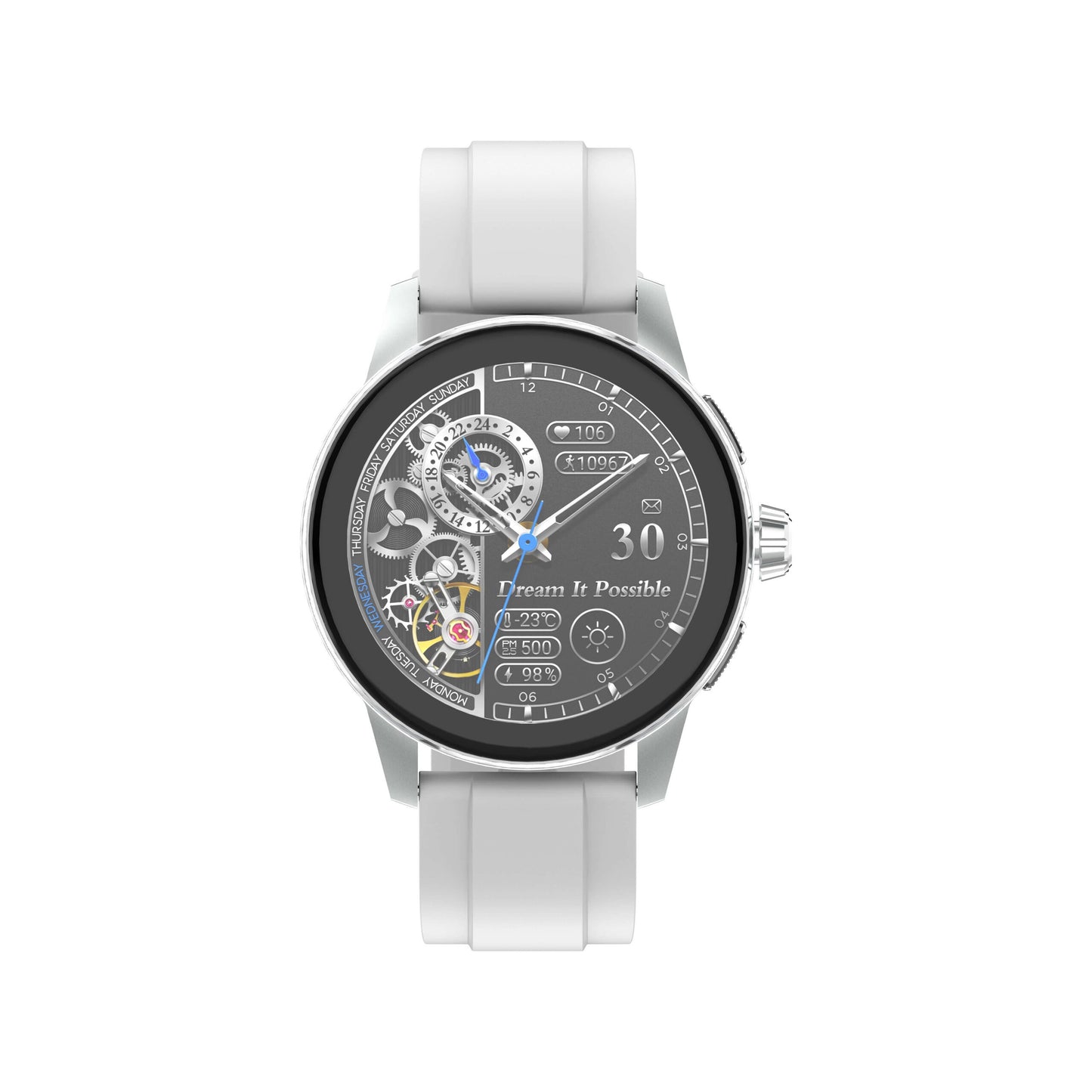LDNIO SW05 Smartwatch with 1.39 inch Circular AMOLED Display and Magnetic Wireless Charging