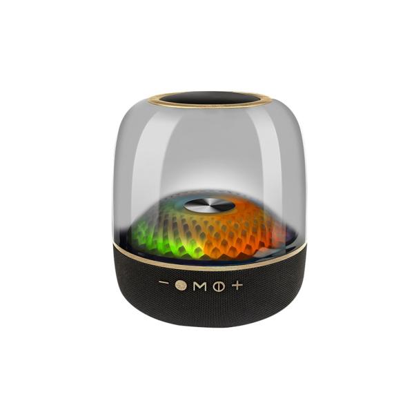 LP90 40W wireless Bluetooth speaker with four 58mm drivers, 4000mAh battery, and diamond RGB LED lights