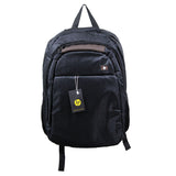 M4S Laptop Bag Pack in black with built-in rain cover and padded laptop compartment