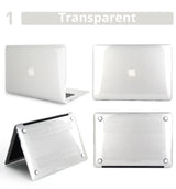 Protective hard shell case for MacBook Pro 13-inch models A1706, A1708, A1989, A2159, A2289, A2251, and A2338