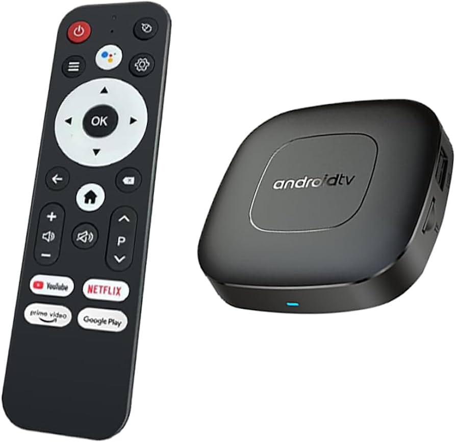 MORTAL T1 Smart TV Box with Allwinner H313 CPU, 2GB RAM, 16GB ROM, and Dual-Band Wi-Fi