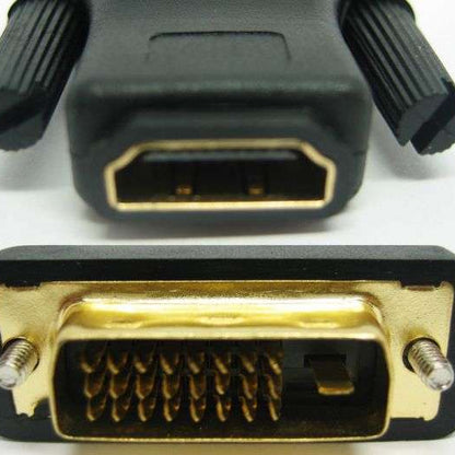 HDMI Female To Dvi Male 24+1 Connector