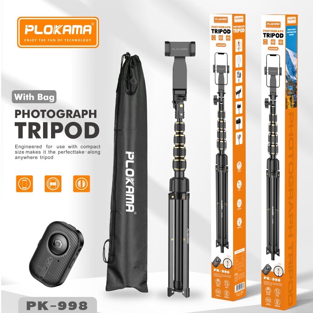 Plokama PK-998 All in One With Remote Tripod Stand