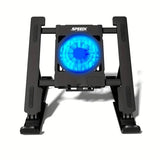 N6 adjustable laptop cooling stand and foldable tablet heat dissipation rack with high wind power silent fan