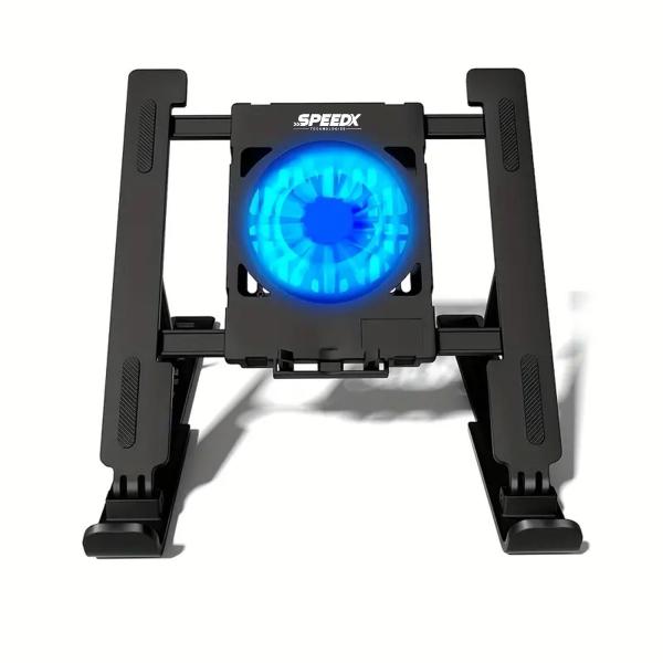 N6 adjustable laptop cooling stand and foldable tablet heat dissipation rack with high wind power silent fan