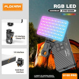 Plokama U160 PRO RGB Portable LED Fill Light (Rechargeable) 2700-6500K 2000mAh Battery