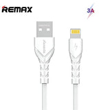 Remax Proda B47A USB-A to Type-C data cable showcasing its robust PVC strain relief boots, high-quality Type-C connector node, and heavy-duty bold copper core cord architecture
