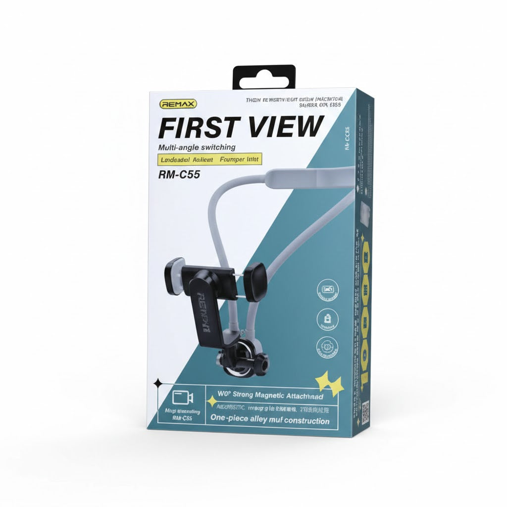 Remax RM-C55 First Perspective Neck Universal Phone Holder for Hands-Free POV Video