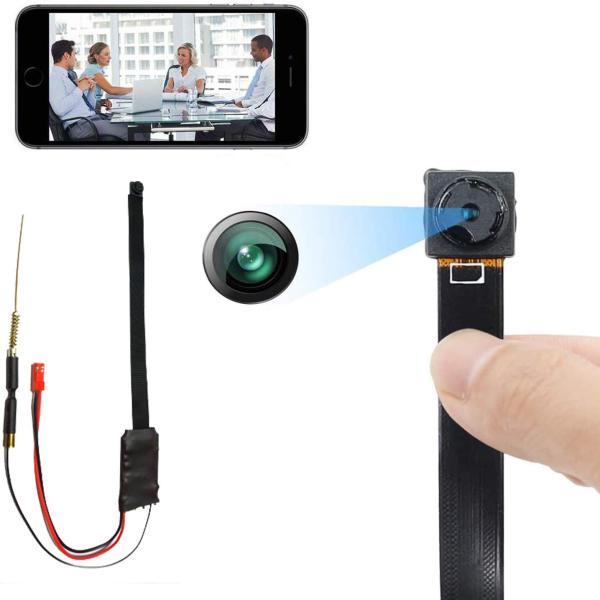 S06 1080P HD WiFi IP wireless hidden camera module with 4000mAh battery for discreet security monitoring