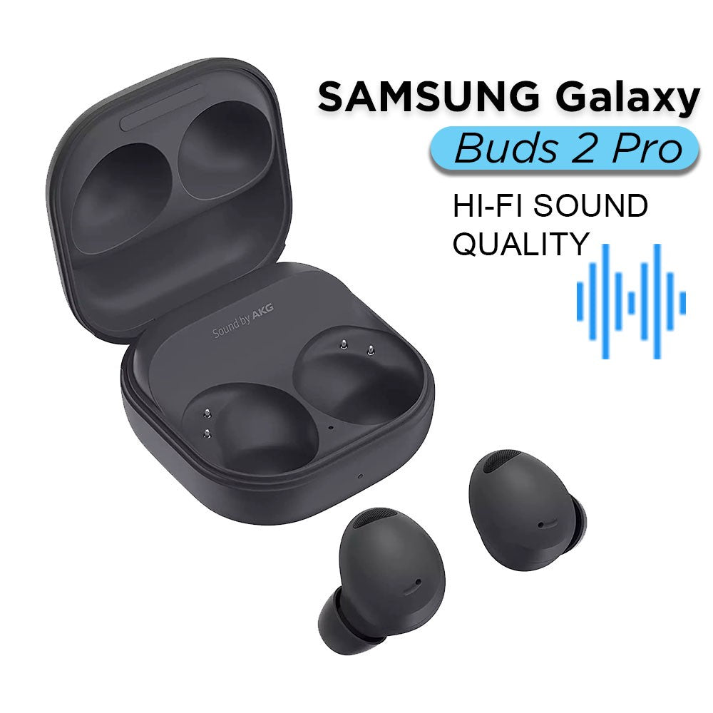 Samsung Galaxy Buds 2 Pro true wireless earbuds with intelligent active noise cancellation and IPX7 water resistance