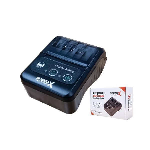 Speed-X BT450M 58mm mini portable thermal receipt printer with Bluetooth 4.0 and USB for mobile billing and POS