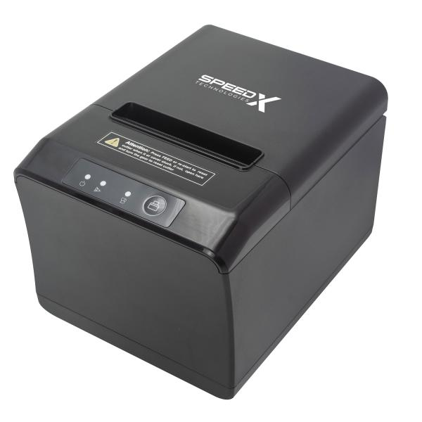 Speed-X SP-350U 80mm high-speed 300mm/s thermal receipt printer with USB and Ethernet ports