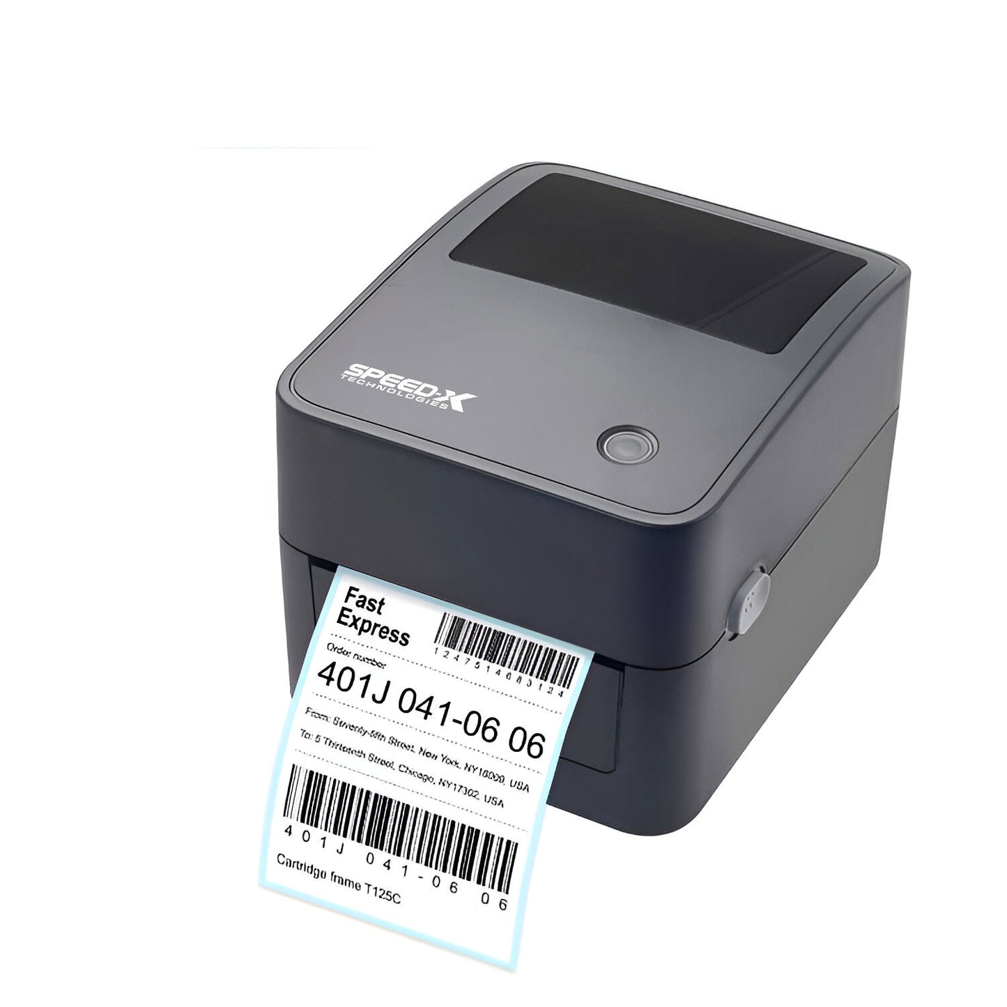 Speed-X SP-700U 4-inch thermal shipping label and receipt printer with 152mm/s speed