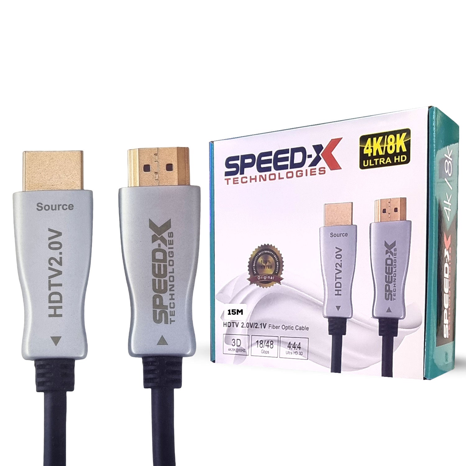SPEED-X Fiber Hdmi Cable 2.0/2.1