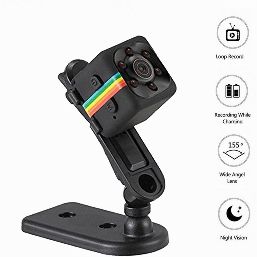 SQ11 mini camera 1080P Full HD with infrared night vision and rotating clip