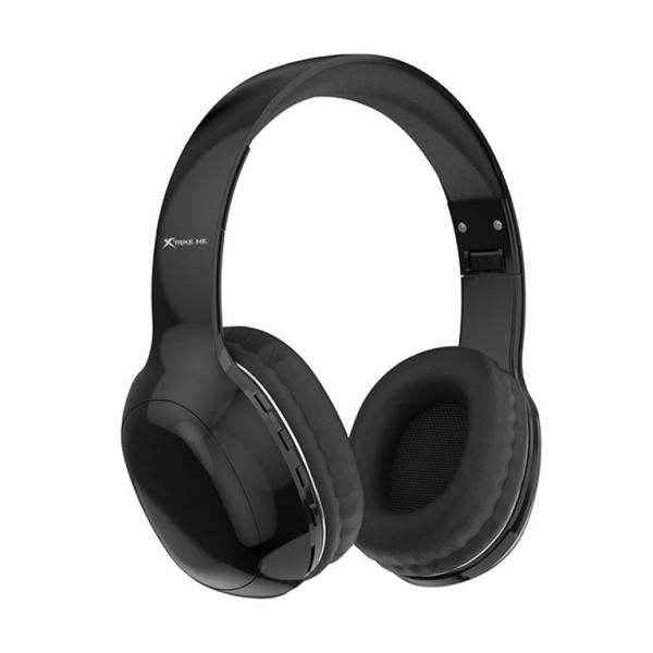 XTRIKE ME HD-215 wireless Bluetooth 5.3 headset with foldable design and noise isolation